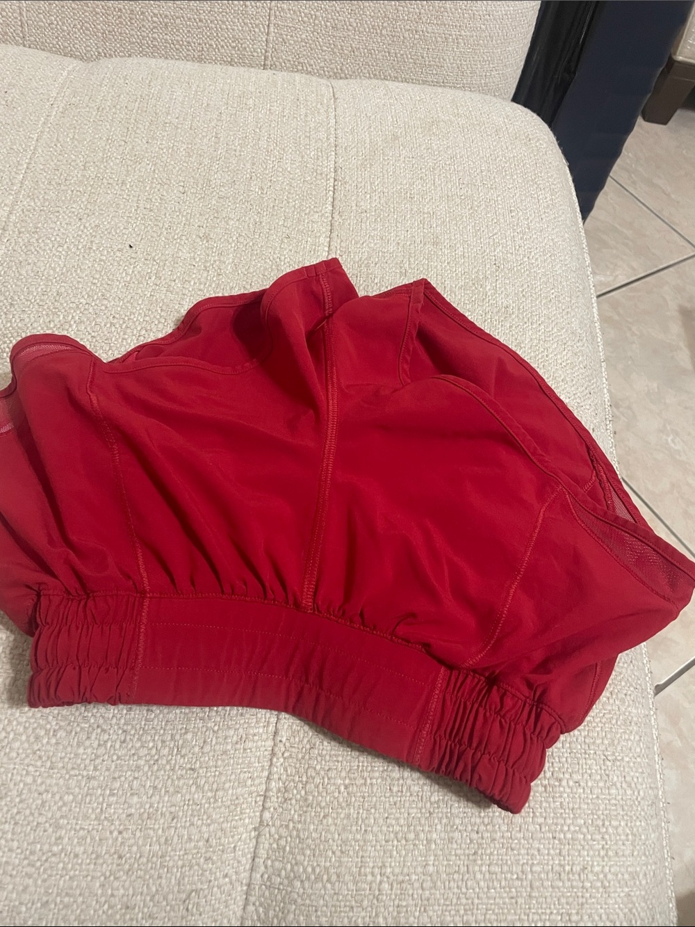 lululemon athletica Bright Red Running Shorts - Picture 5 of 6